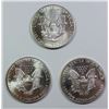 Image 2 : GEM BU AMERICAN SILVER EAGLES