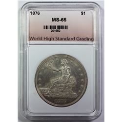 1876 TRADE DOLLAR