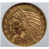 Image 2 : 1909 $5.00 GOLD INDIAN