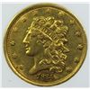 Image 2 : 1834 $5 CLASSIC HEAD GOLD