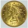 Image 2 : 1907-D $10 GOLD LIBERTY