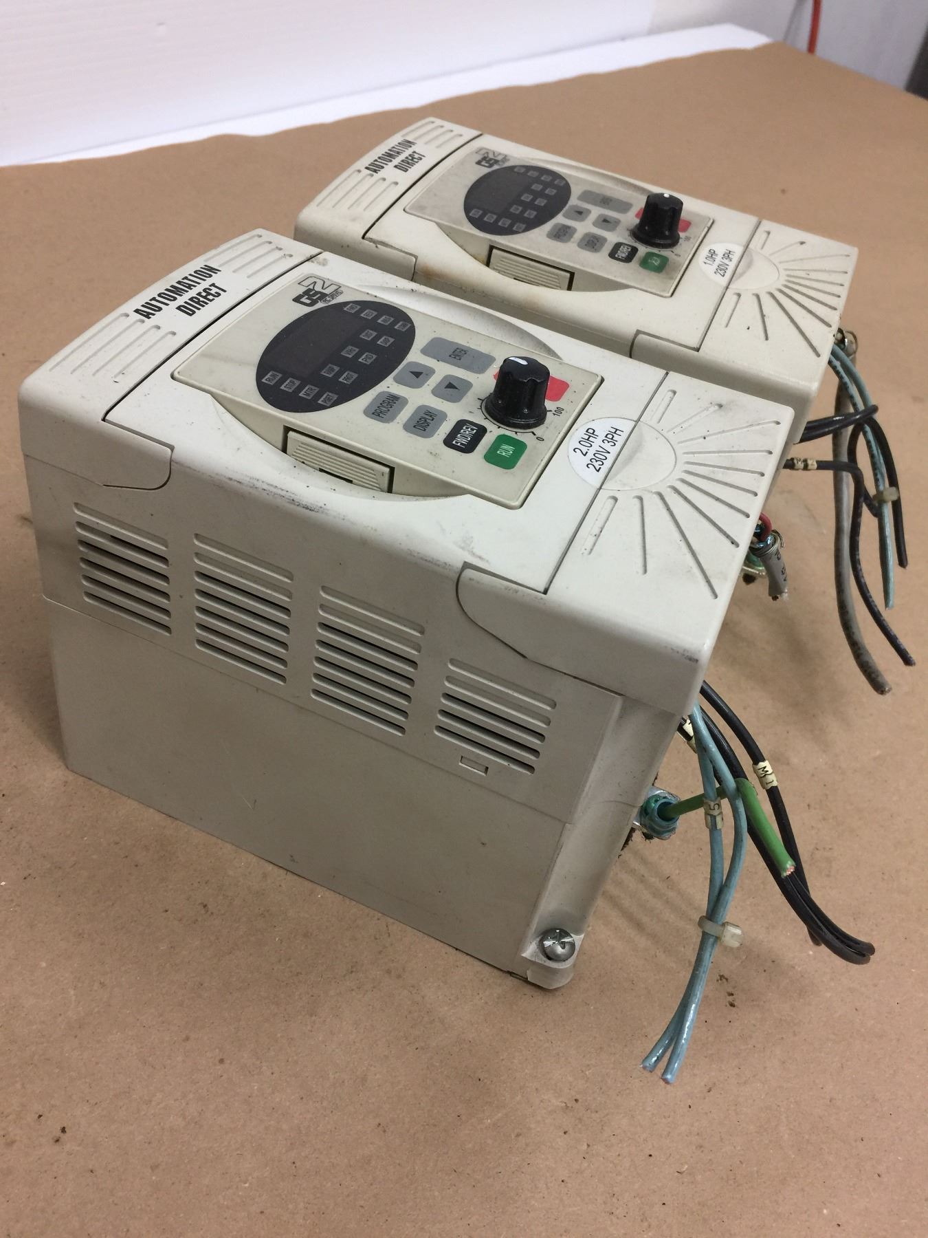 (2) AUTOMATION DIRECT GS2-21PO AC DRIVE - BTM Industrial