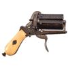 Image 1 : Engraved Pinfire Revolver with Ivory Grips