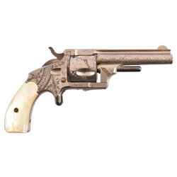 Engraved Merwin Hulbert Spur Trigger .38 Revolver