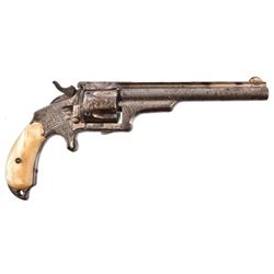 Engraved Merwin Hulbert Spur Trigger Revolver