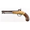 Image 2 : Rare Confederate J&F Garrett Brass Frame Pistol