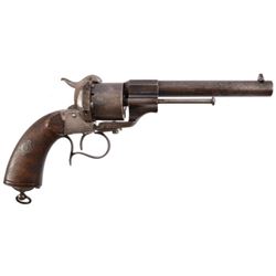 Confederate LeFaucheux Pin-fire Revolver