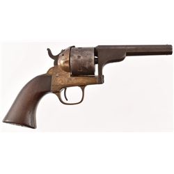 Engraved Moore's Patent Firearms Co. Belt Revolver
