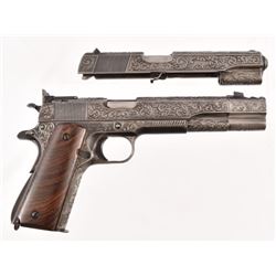 Cased Springfield 1911 Fully Engraved