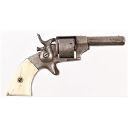 Allen & Wheelock Side Hammer Revolver Ivory Grips