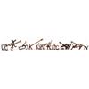 Image 1 : Collection of Early Hand Forged Branding Irons