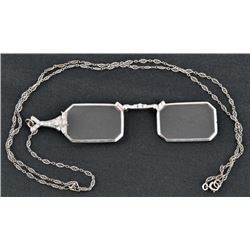 Art Deco Tiffany Co Platinum Diamond Opera Glasses