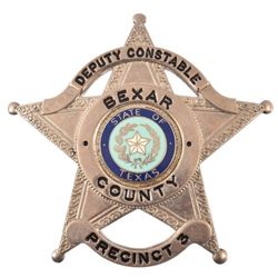 Bexar County Texas Deputy Constable Badge