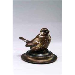   MAX ESSER 1885 - 1943 Spatz, Bronze, patiniert.