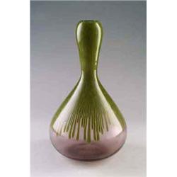   VENINI & C., Murano Vase Cannette, farbloses Gl