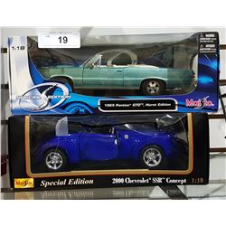 2 NIB DIE CAST CARS