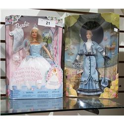 2 NIB BARBIES