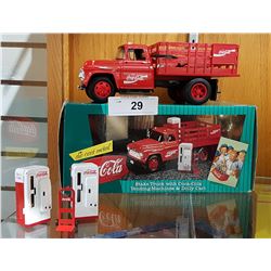 1950'S ERA REPLICA COCA-COLA DIE CAST TRUCK IN ORIGINAL BOX