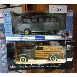 2 NIB DIE CAST CARS