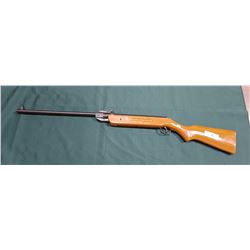 VINTAGE PELLET GUN W/PAINTED WOOD STOCK