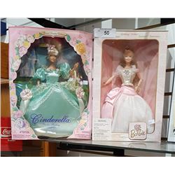 2 NIB BARBIES