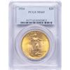 Image 1 : 1924 $20 St. Gaudens Double Eagle Gold Coin PCGS MS65