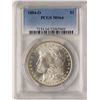 Image 1 : 1884-O $1 Morgan Silver Dollar Coin PCGS MS64