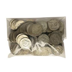 Bag of (100) 1964 Silver Kennedy Half Dollar Coins - $50 Face Value