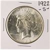 Image 1 : 1922-S $1 Peace Silver Dollar Coin