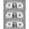 Image 1 : Lot of (3) Consecutive 1963B $1 Federal Reserve Barr STAR Notes