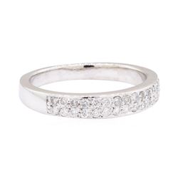 14KT White Gold 0.40 ctw Diamond Ring