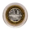 Image 1 : .999 Fine Silver Slots A Fun Casino Las Vegas, NV $10 Limited Edition Gaming Tok