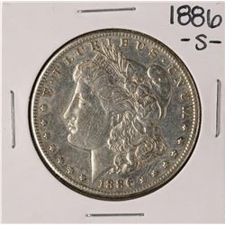 1886-S $1 Morgan Silver Dollar Coin