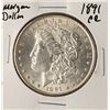 Image 1 : 1891-CC $1 Morgan Silver Dollar Coin