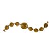 Image 2 : Indian Head Gold Coin 18KT Gold Bracelet