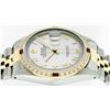 Image 6 : Rolex Mens Two Tone 14K MOP Diamond & Ruby 36MM Datejust Wristwatch
