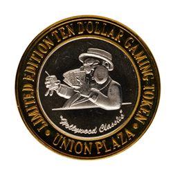 .999 Fine Silver Plaza Casino Las Vegas, NV $10 Limited Edition Gaming Token