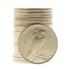 Image 2 : Roll of (20) Brilliant Uncirculated 1922 $1 Peace Silver Dollar Coins