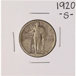 1920-S Standing Liberty Quarter Coin