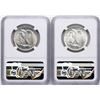 Image 2 : Lot of (2) 1943 Walking Liberty Half Dollar Coins NGC MS62
