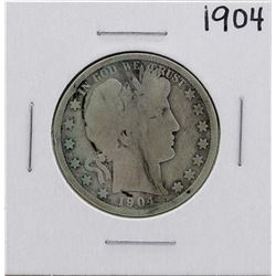 1904 Barber Half Dollar Coin