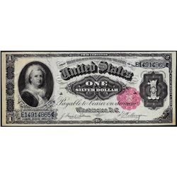 1891 $1 Martha Washington Silver Certificate Note