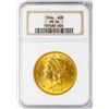 Image 1 : 1904 $20 Liberty Head Double Eagle Gold Coin NGC MS64
