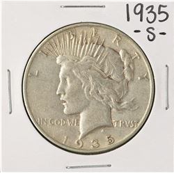 1935-S $1 Peace Silver Dollar Coin
