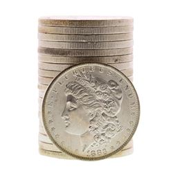 Roll of (20) Brilliant Uncirculated 1883-O $1 Morgan Silver Dollar Coins