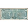 Image 2 : 1864 $10 Confederate States of America Note