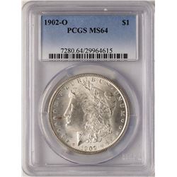 1902-O $1 Morgan Silver Dollar Coin PCGS MS64