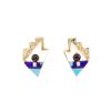 Image 1 : Carolyn Bobelu 14KT Yellow Gold Gemstone "Quest" Earrings