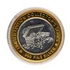 Image 2 : .999 Fine Silver Treasure Bay Casino Biloxi, MS $10 Limited Edition Gaming Token