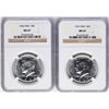 Image 1 : Lot of 1966 & 1967 SMS Kennedy Half Dollar Coins NGC MS67